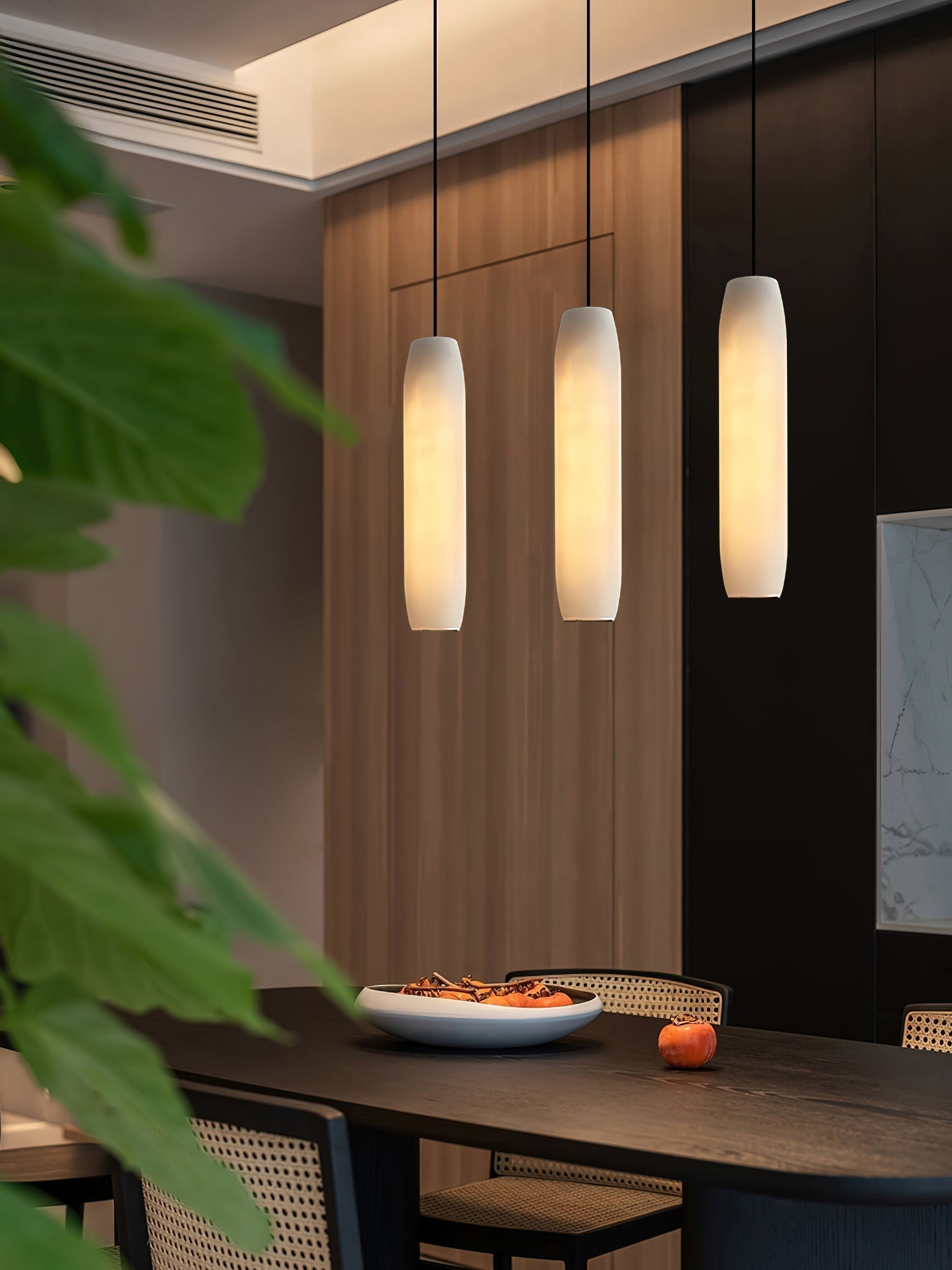 Kvennuvye Flute Modern Minimalist Metal Pendant Light - Letslighting