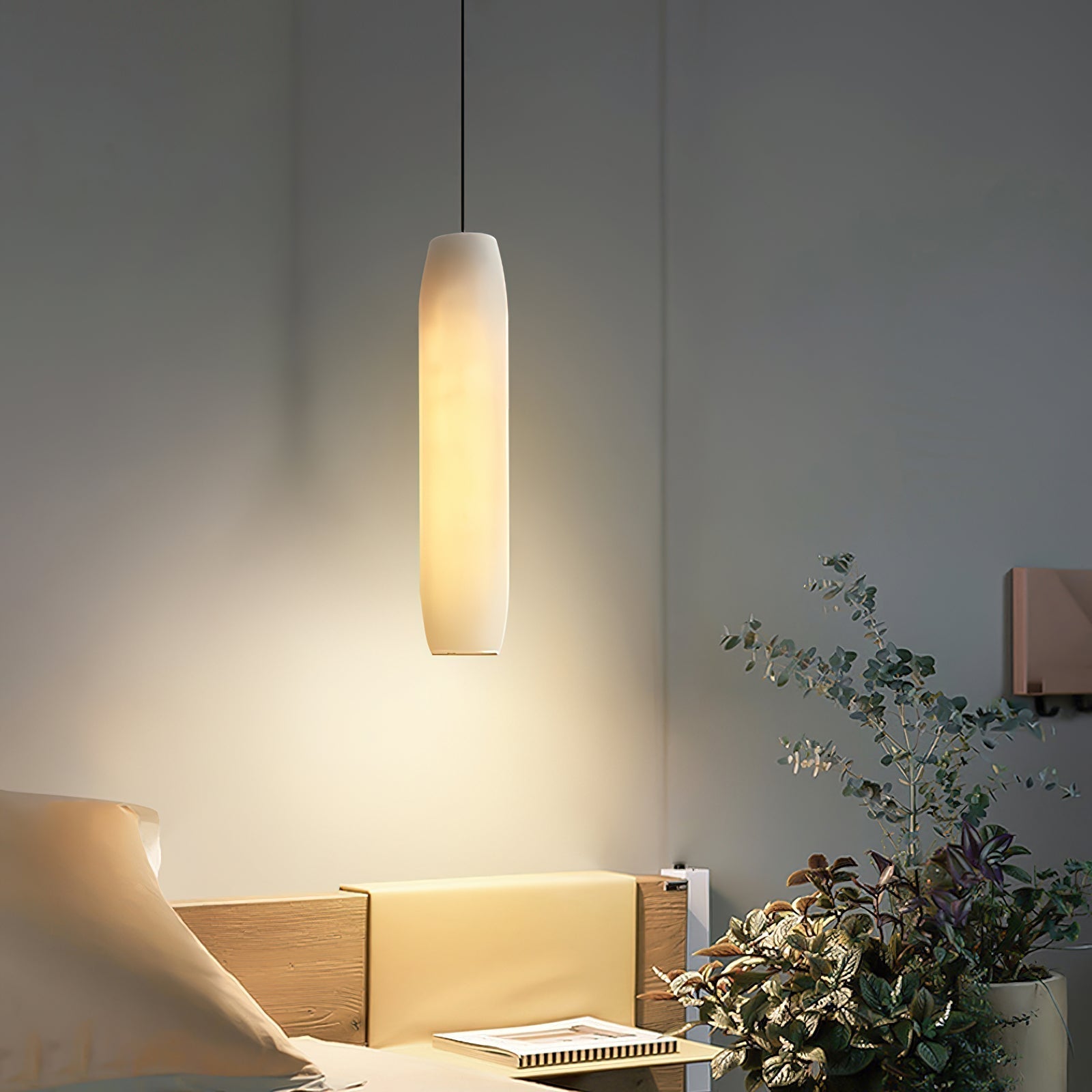 Kvennuvye Flute Modern Minimalist Metal Pendant Light - Letslighting