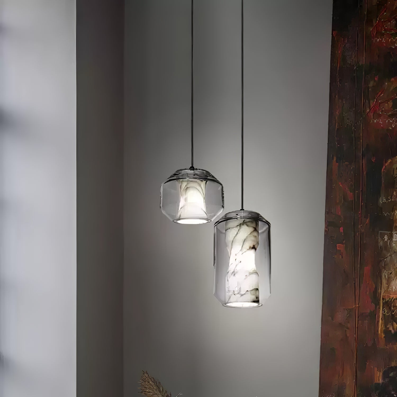 Elaris Alabaster Pendant Light - Neutralighting
