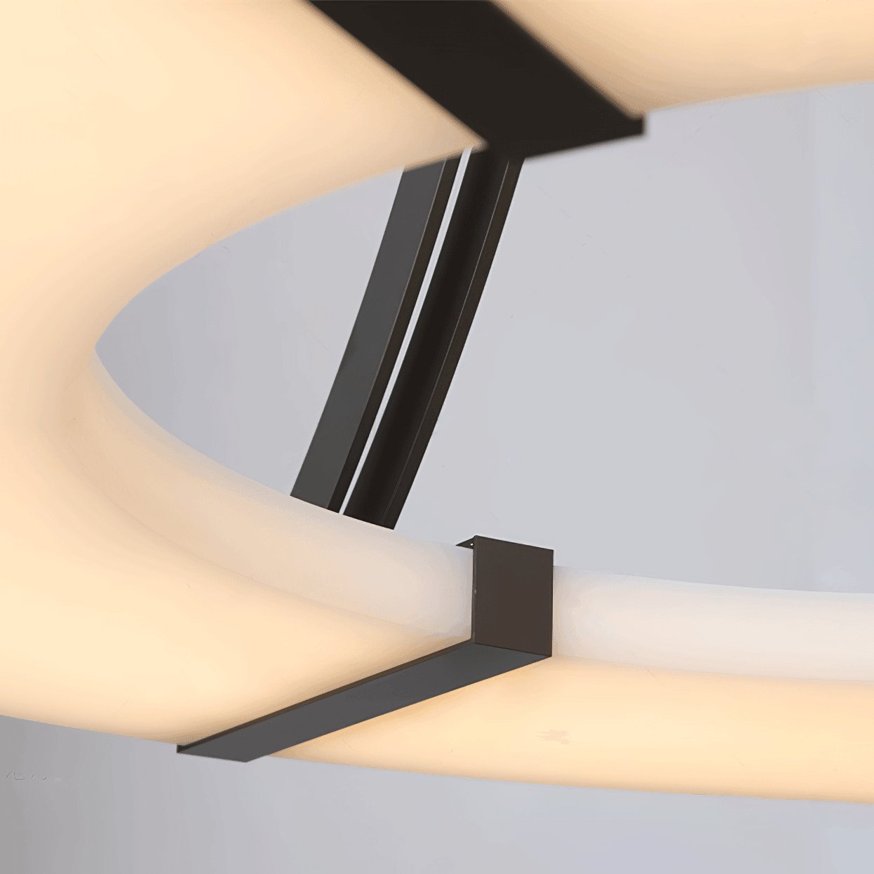 Althea Alabaster Ring Pendant Light Chandelier - Neutralighting