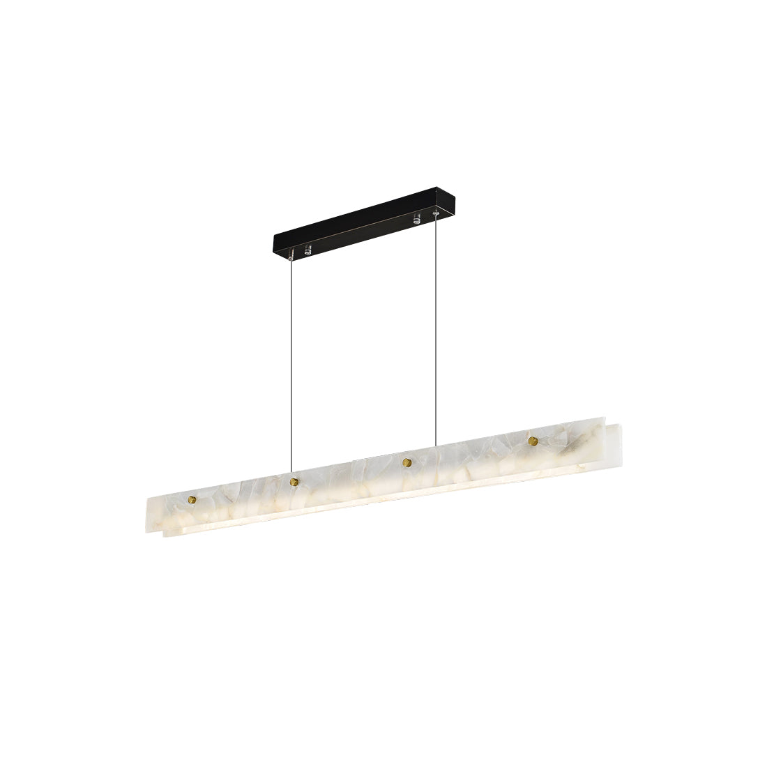Ljomuvye LED Modern Linear Metal Pendant Light - Letslighting