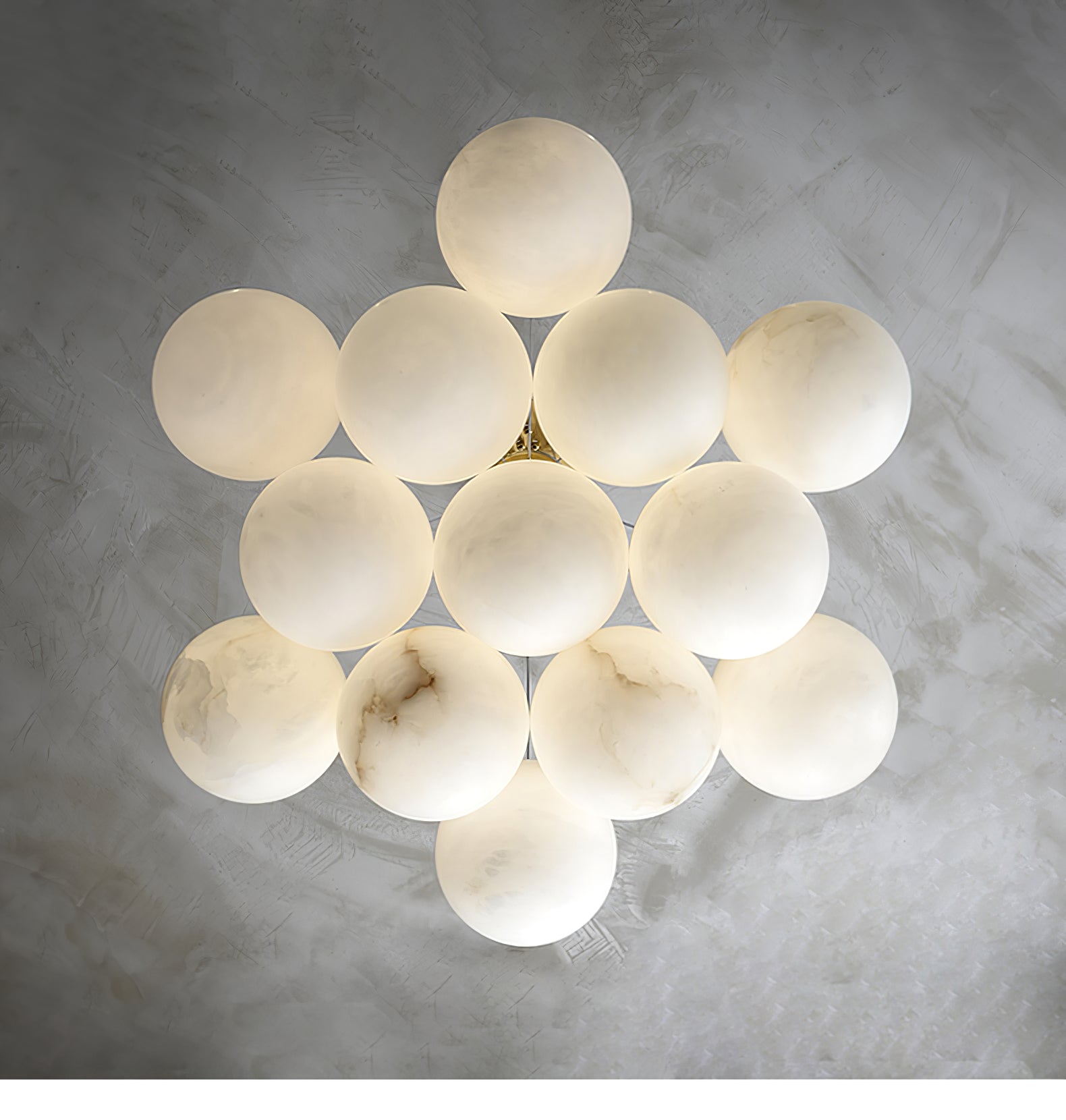 Zovenila Alabaster Chandelier - Neutralighting