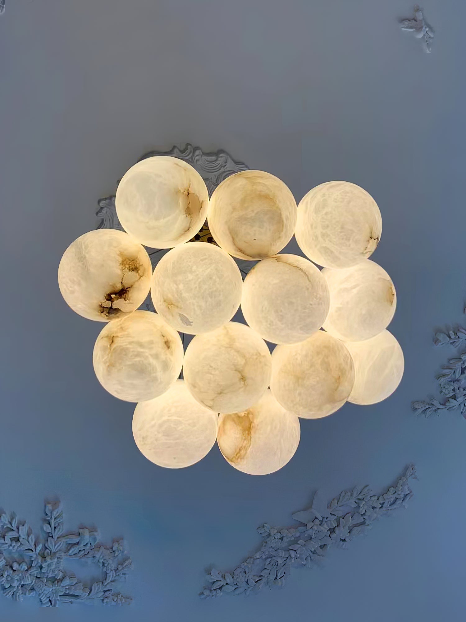Zovenila Alabaster Chandelier - Neutralighting