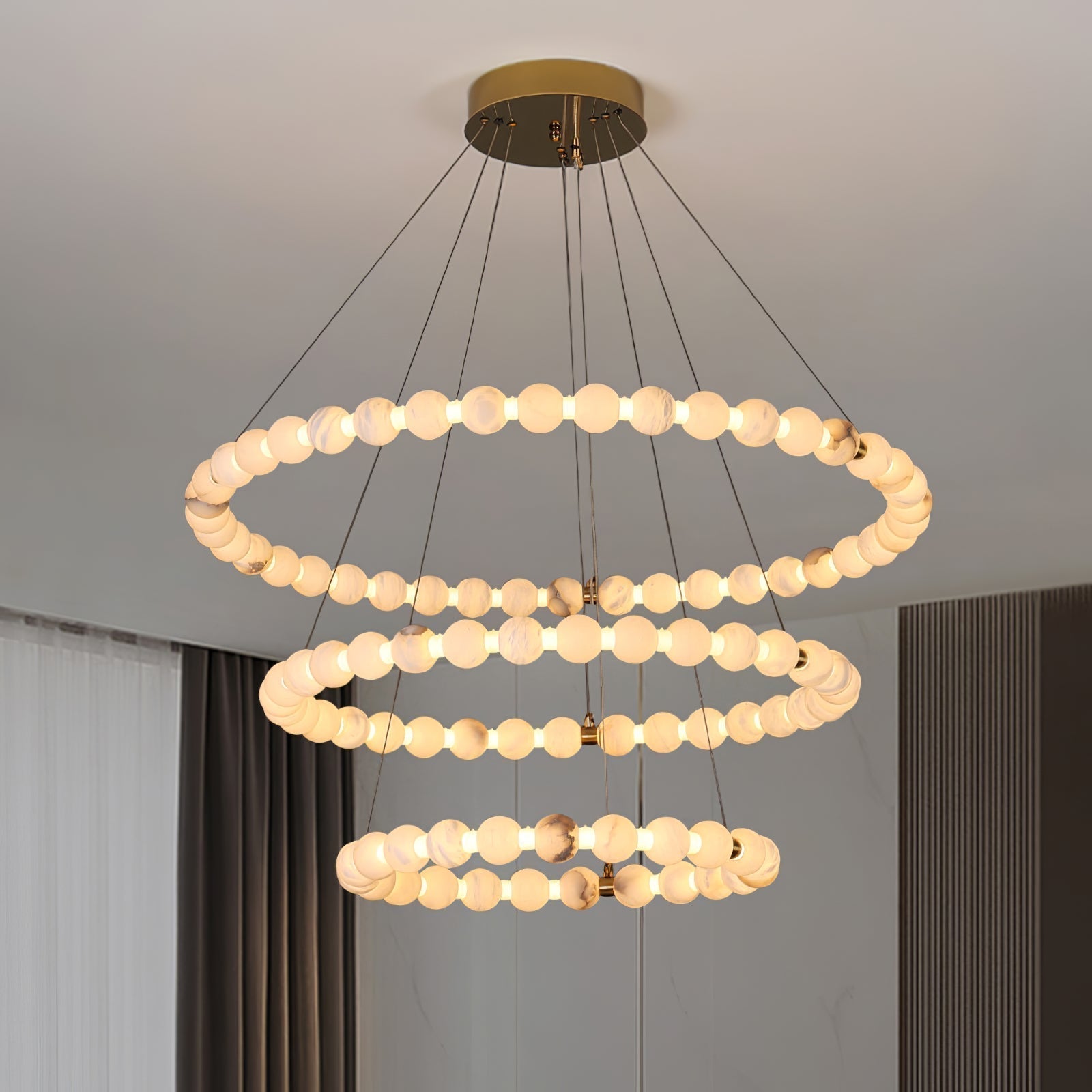 Orion Modern Alabaster Pendant Light - Neutralighting