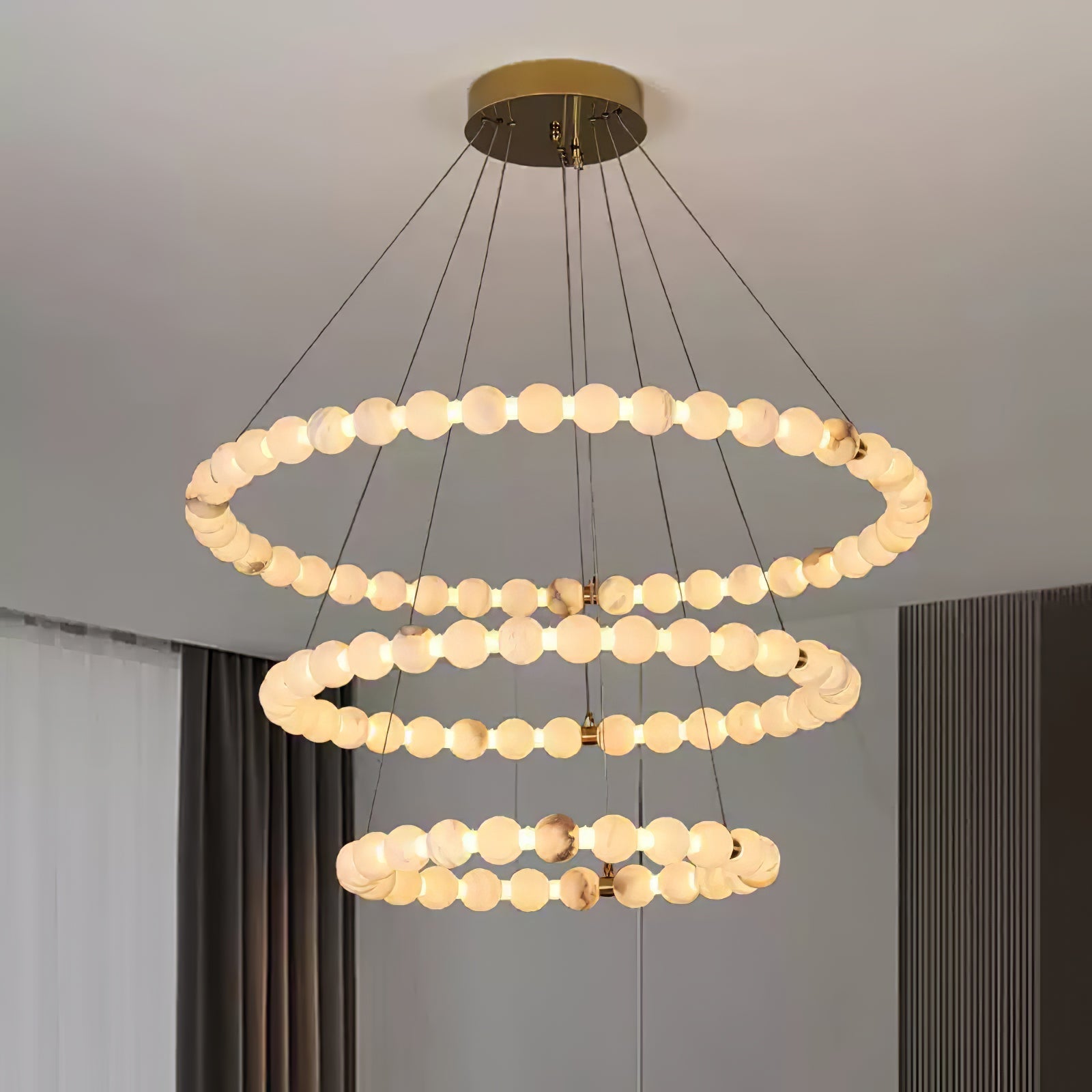 Orion Modern Alabaster Pendant Light - Neutralighting