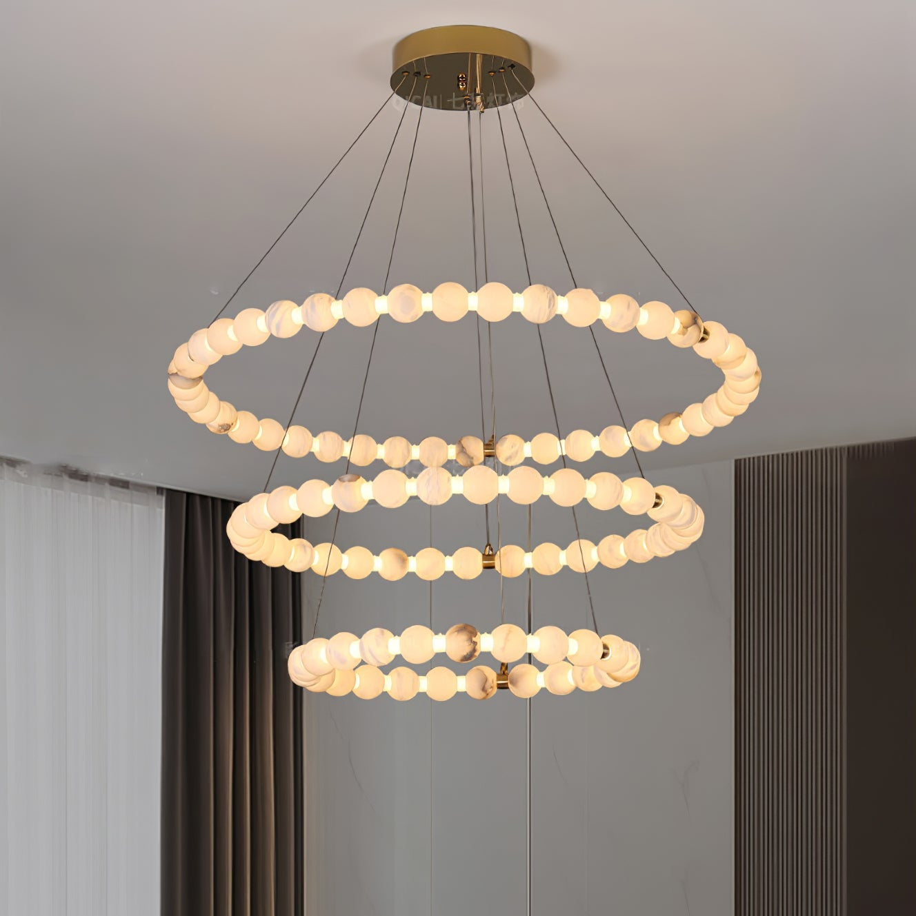 Orion Modern Alabaster Pendant Light - Neutralighting