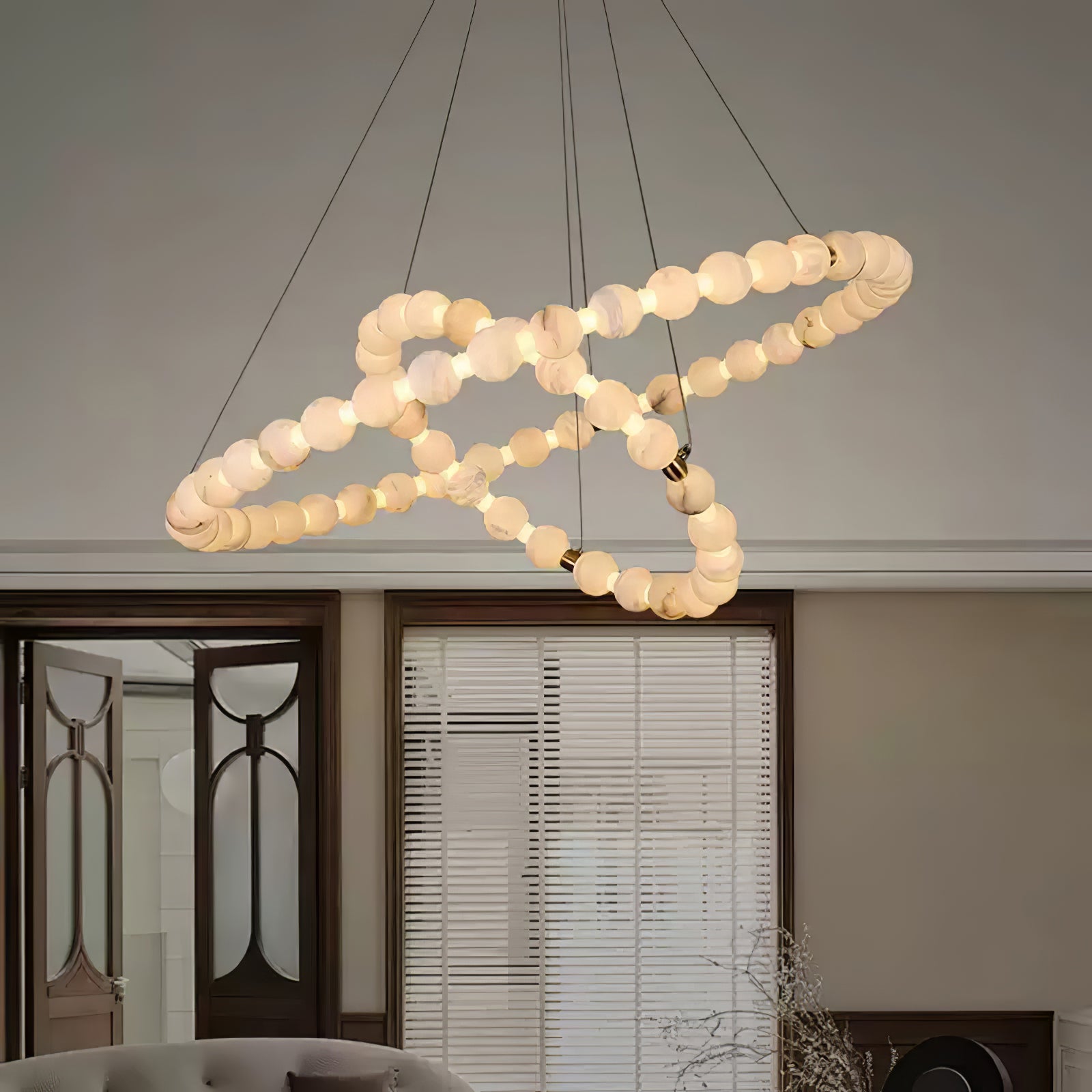 Orion Modern Alabaster Pendant Light - Neutralighting