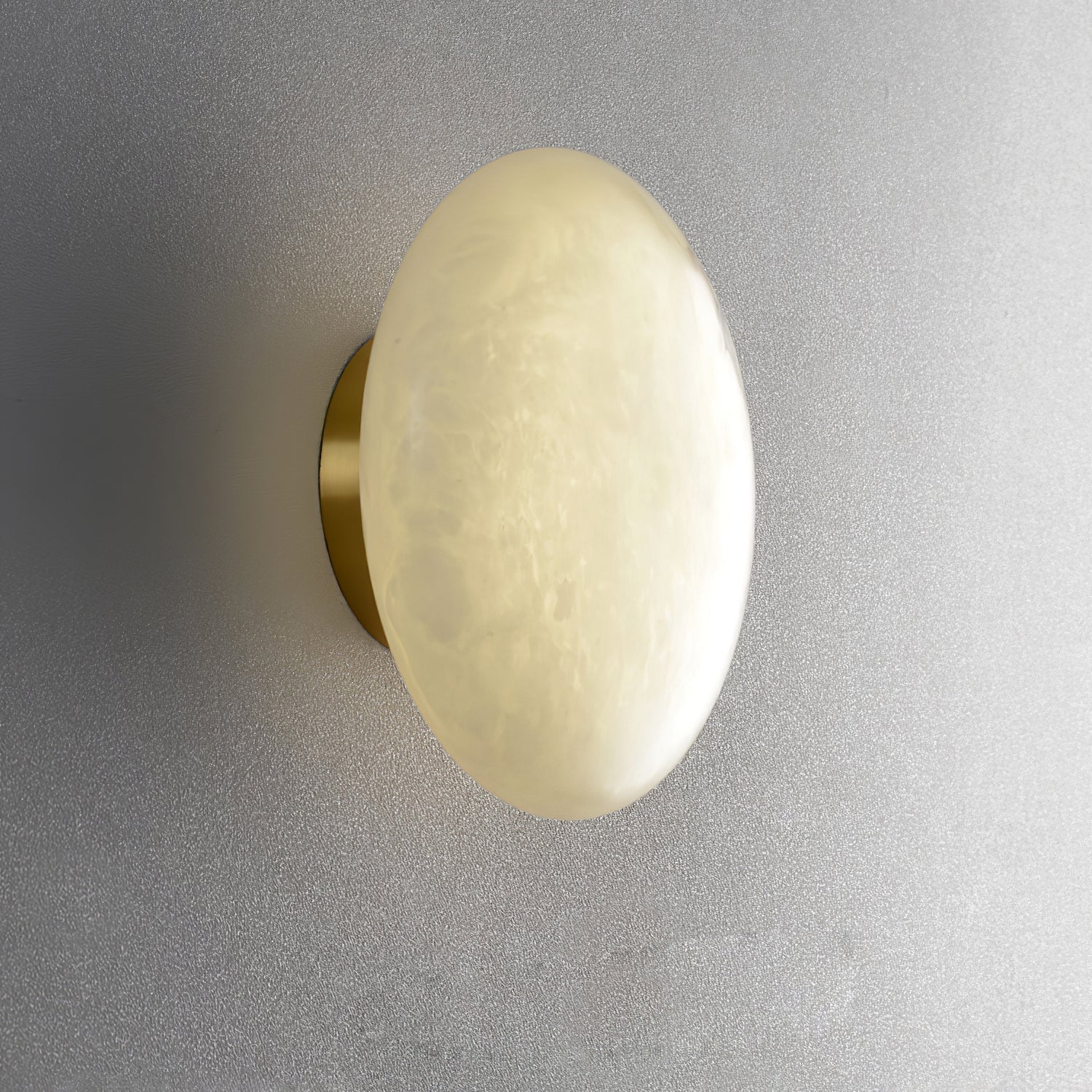 Vanorara Minimalist Alabaster Flush Mount Light - Neutralighting