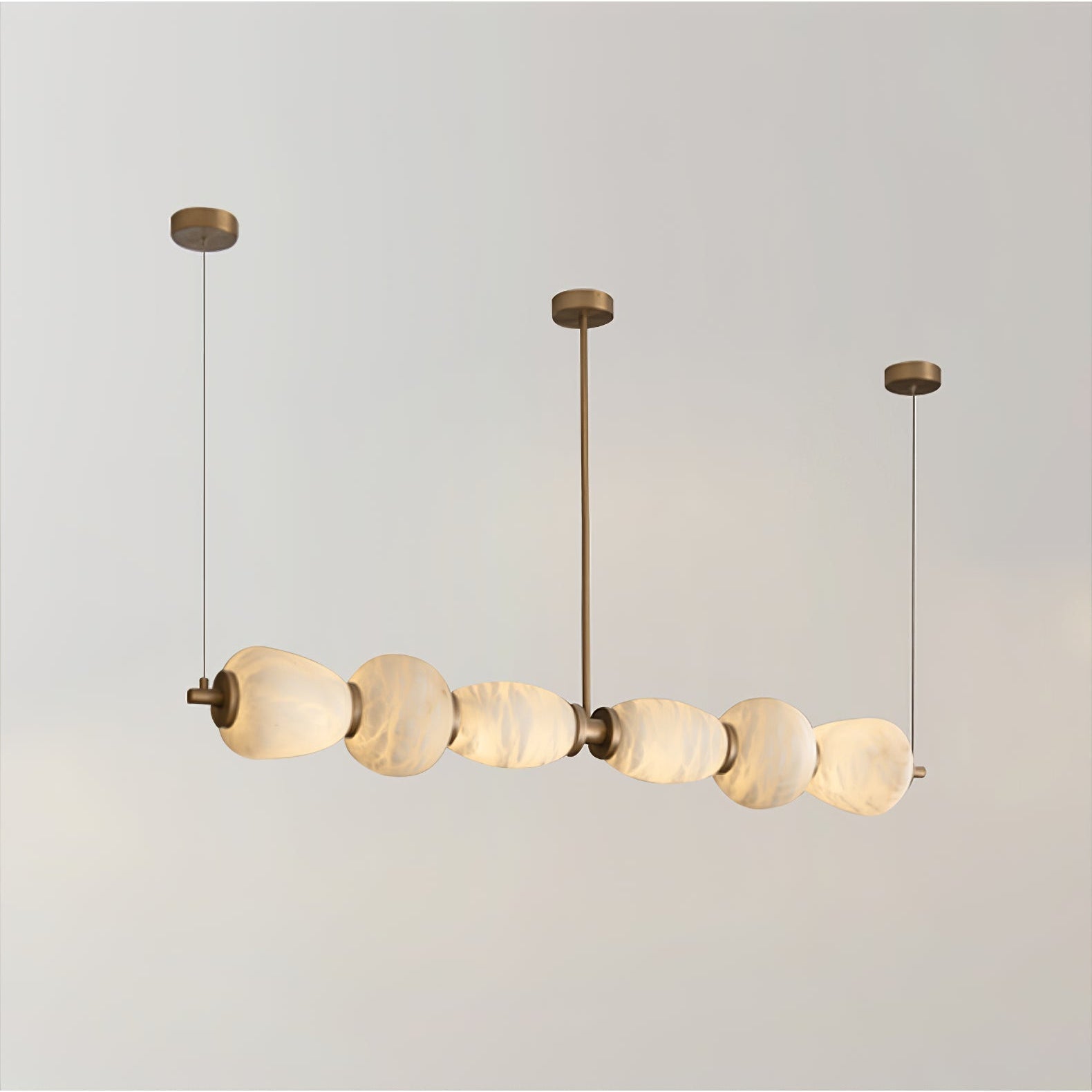 Cyrilla Alabaster Linear Pendant Light - Neutralighting