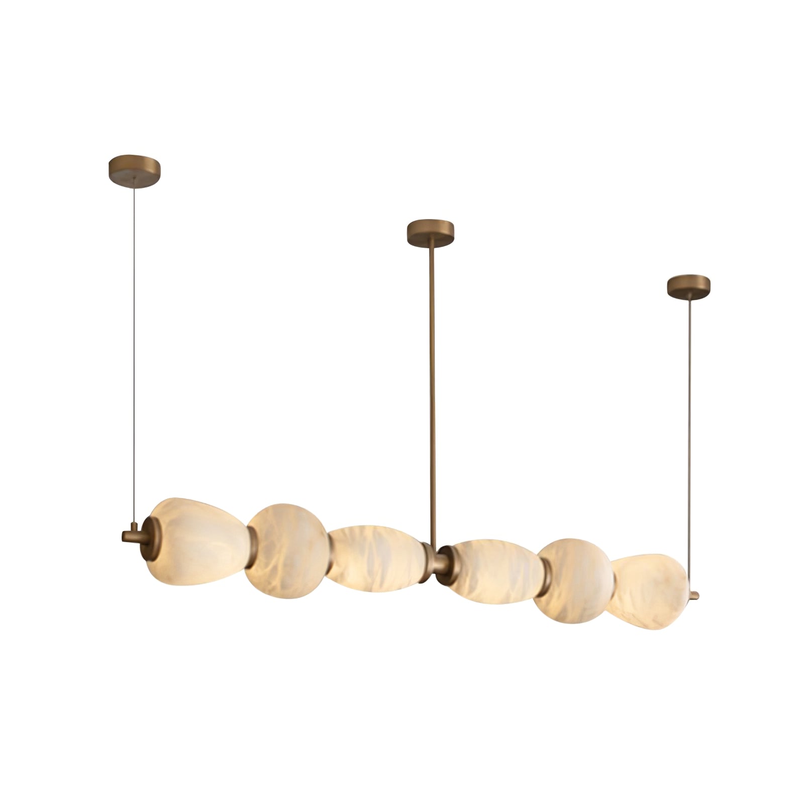 Cyrilla Alabaster Linear Pendant Light - Neutralighting