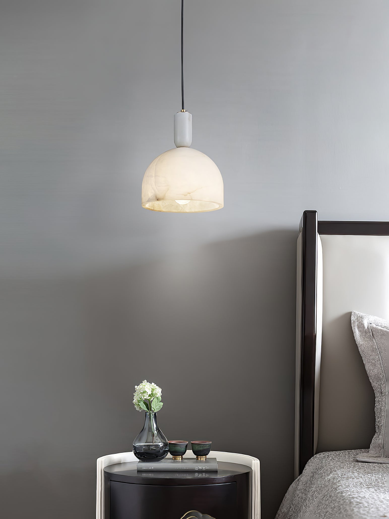 Culiror Minimalist Alabaster Pendant Light - Neutralighting