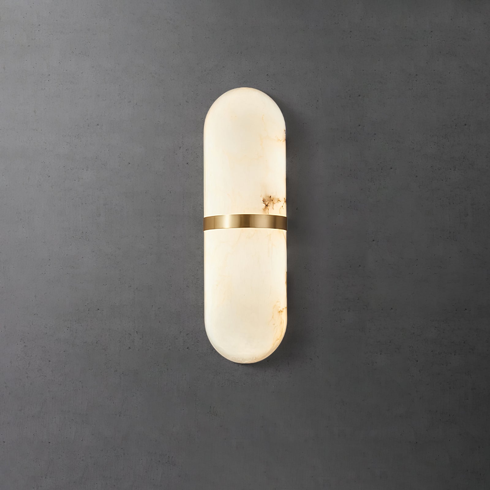 Ostruvyd Luxury Pill Alabaster Wall Lamp - Letslighting