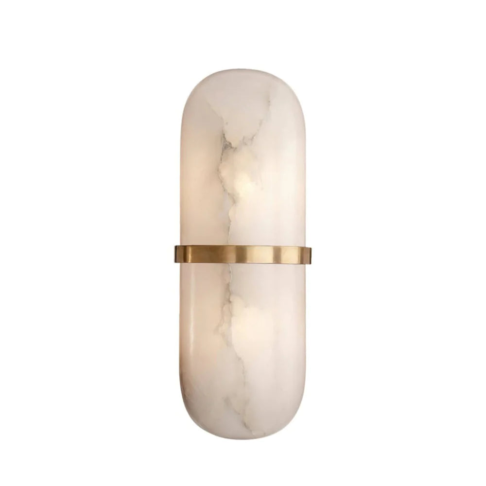 Ostruvyd Luxury Pill Alabaster Wall Lamp - Letslighting
