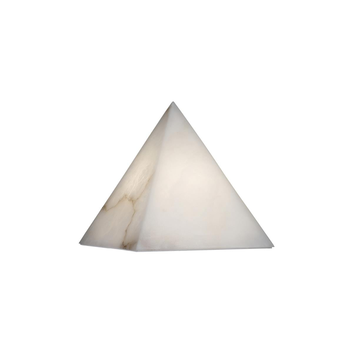 Alabaster Pyramid Table Lamp - Letslighting