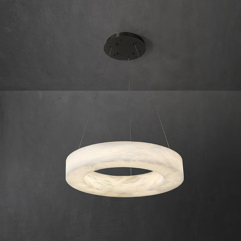 Plotuvyn Postmodern Luxury Ring Alabaster Chandelier - Letslighting