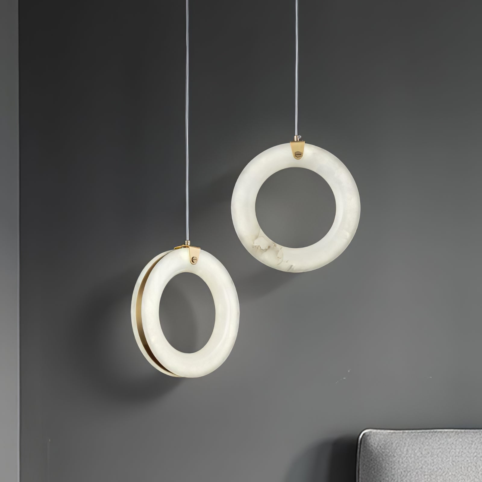 Orelia Alabaster Pendant Light - Neutralighting