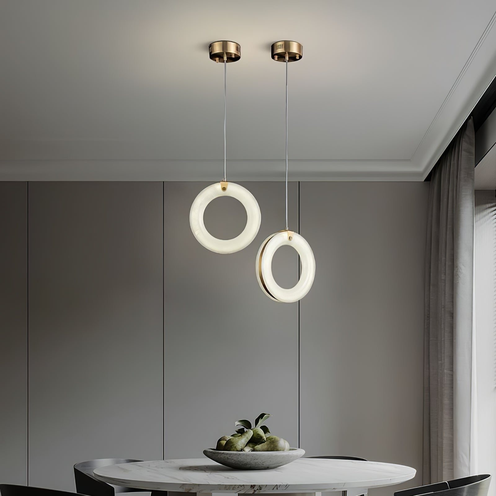 Orelia Alabaster Pendant Light - Neutralighting