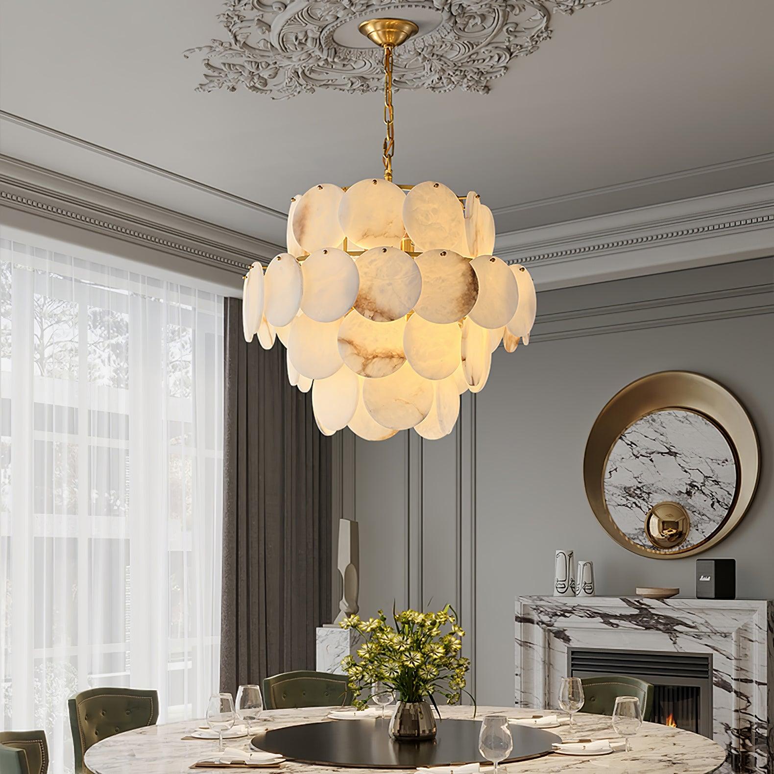 Ulorir Alabaster Chandelier - Neutralighting
