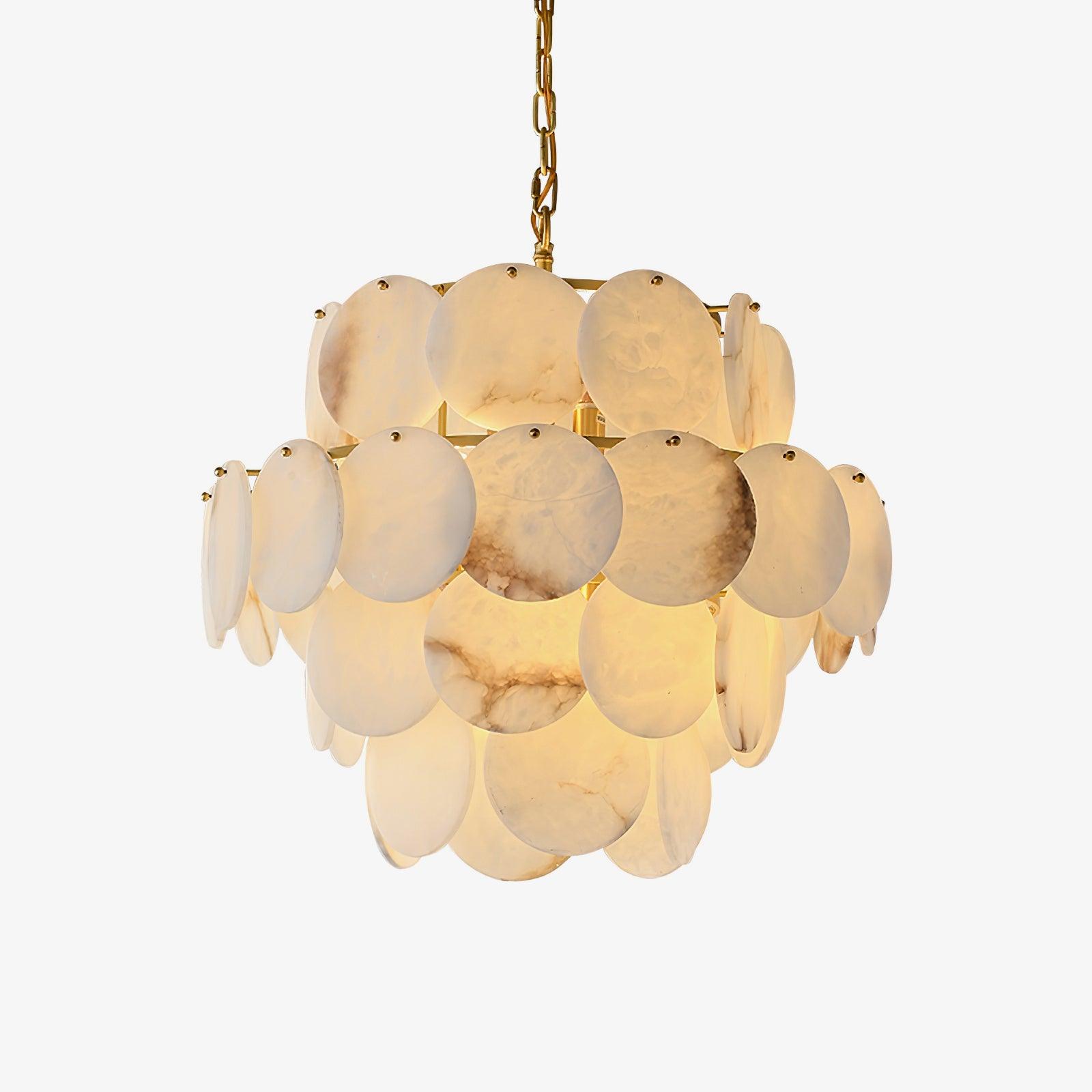 Ulorir Alabaster Chandelier - Neutralighting