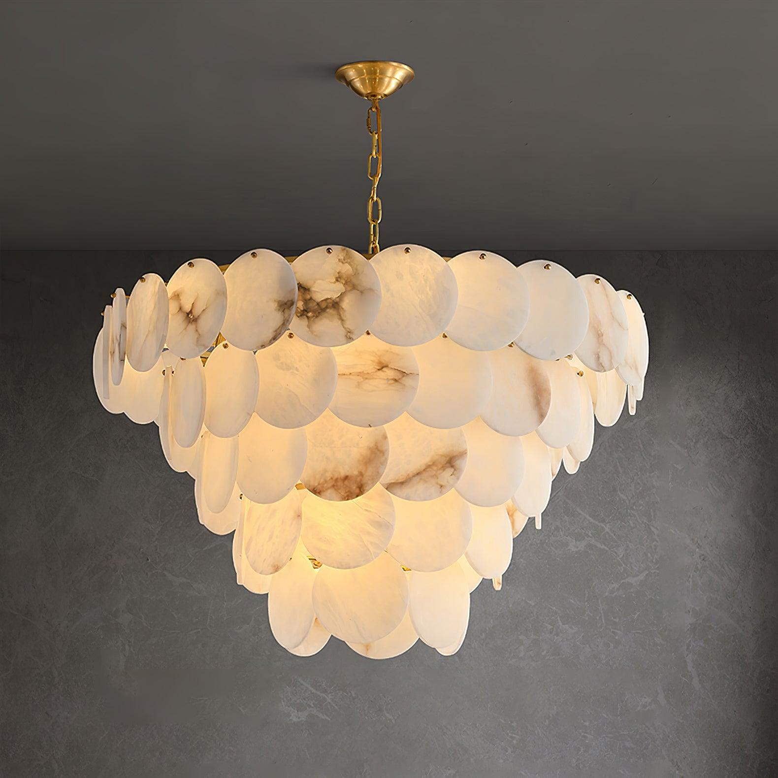 Ulorir Alabaster Chandelier - Neutralighting