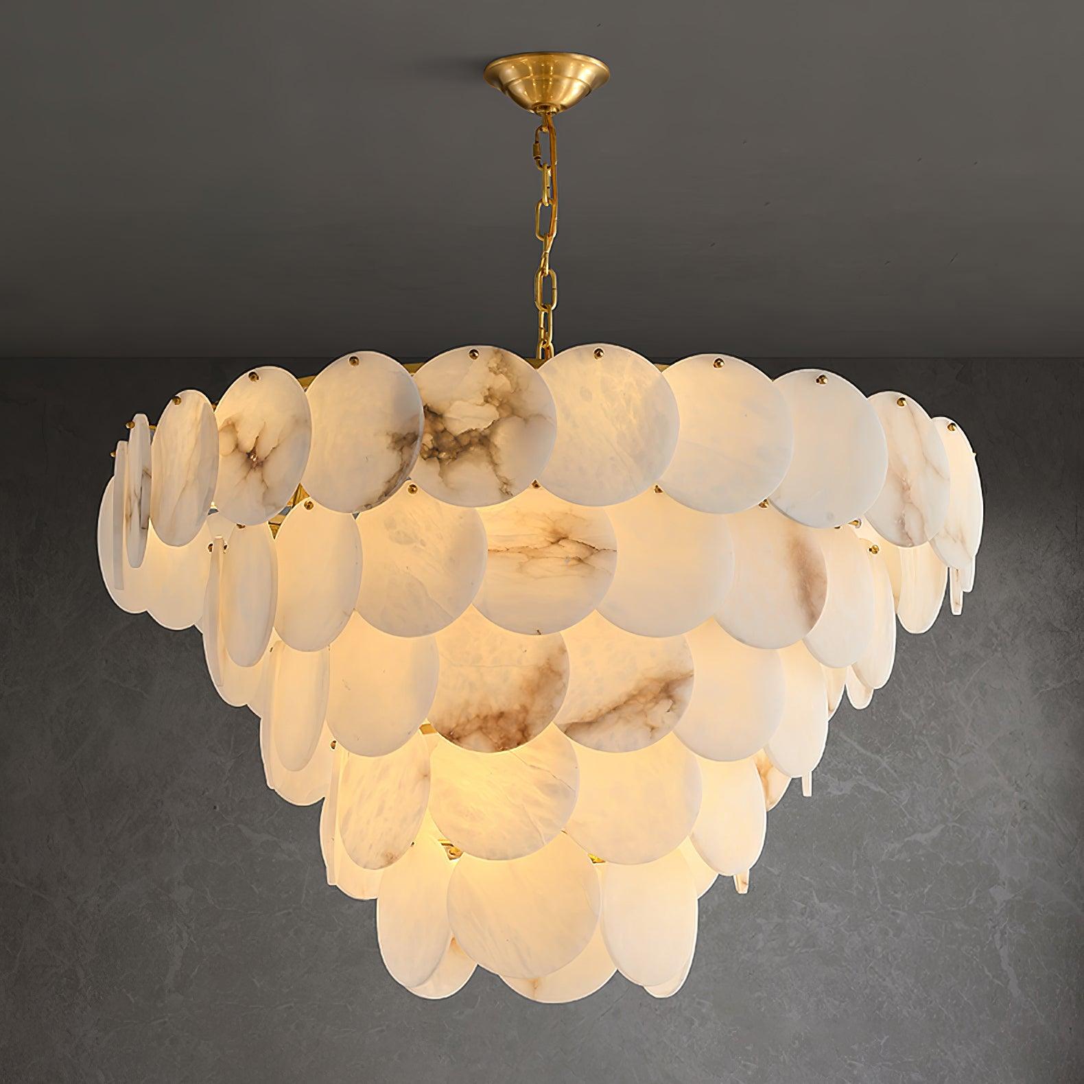 Ulorir Alabaster Chandelier - Neutralighting