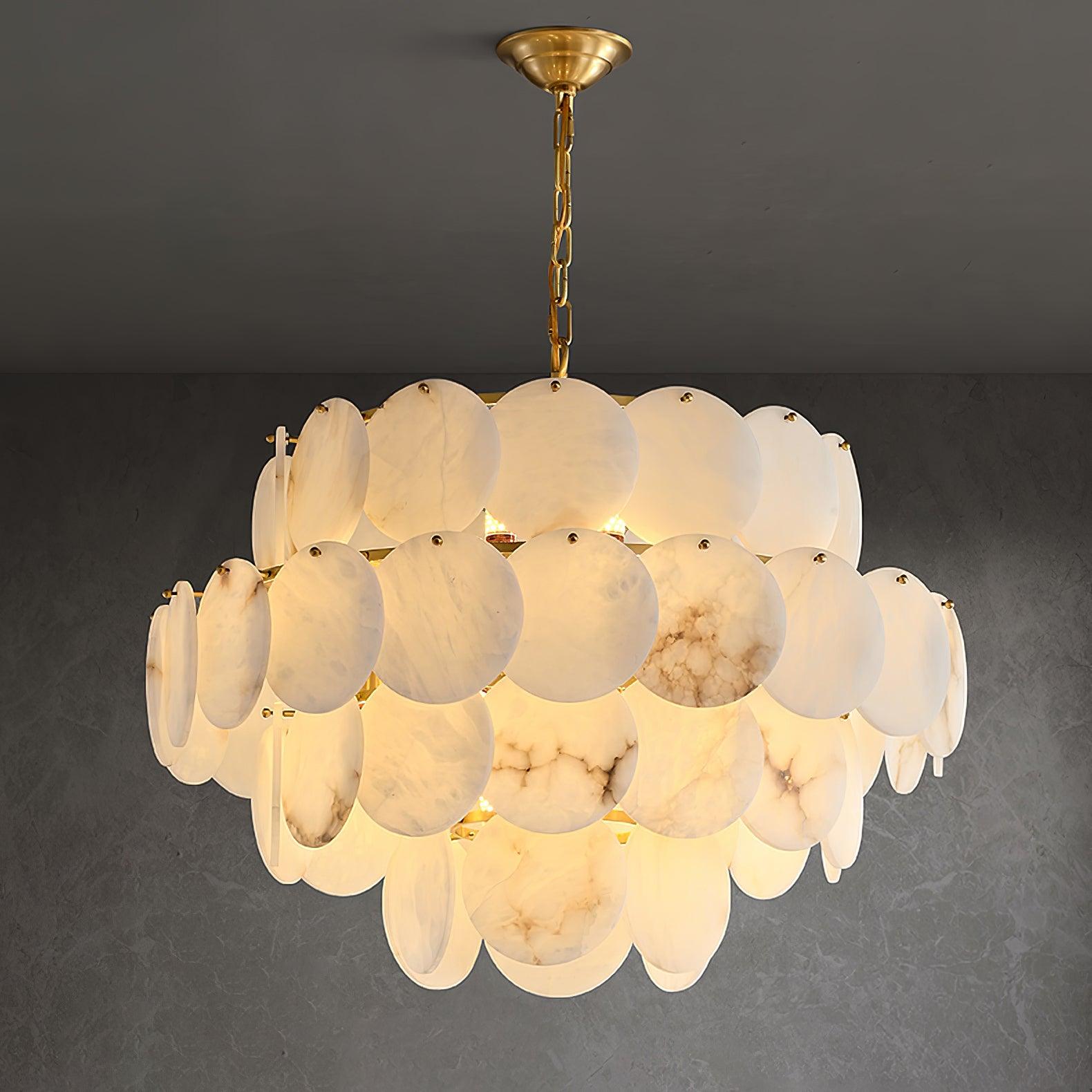 Ulorir Alabaster Chandelier - Neutralighting