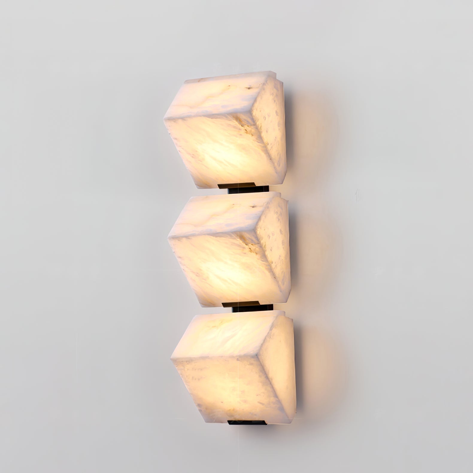 Qvistuvyn Staircase Metal Alabaster Wall Lamp - Letslighting