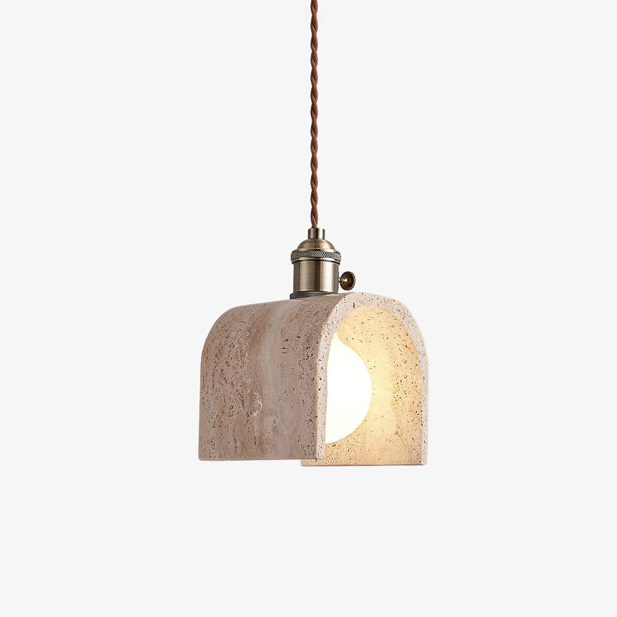Lysorel Travertine Pendant Light - Blowlighting