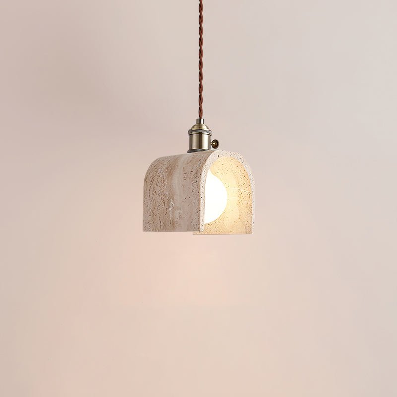 Lysorel Travertine Pendant Light - Blowlighting
