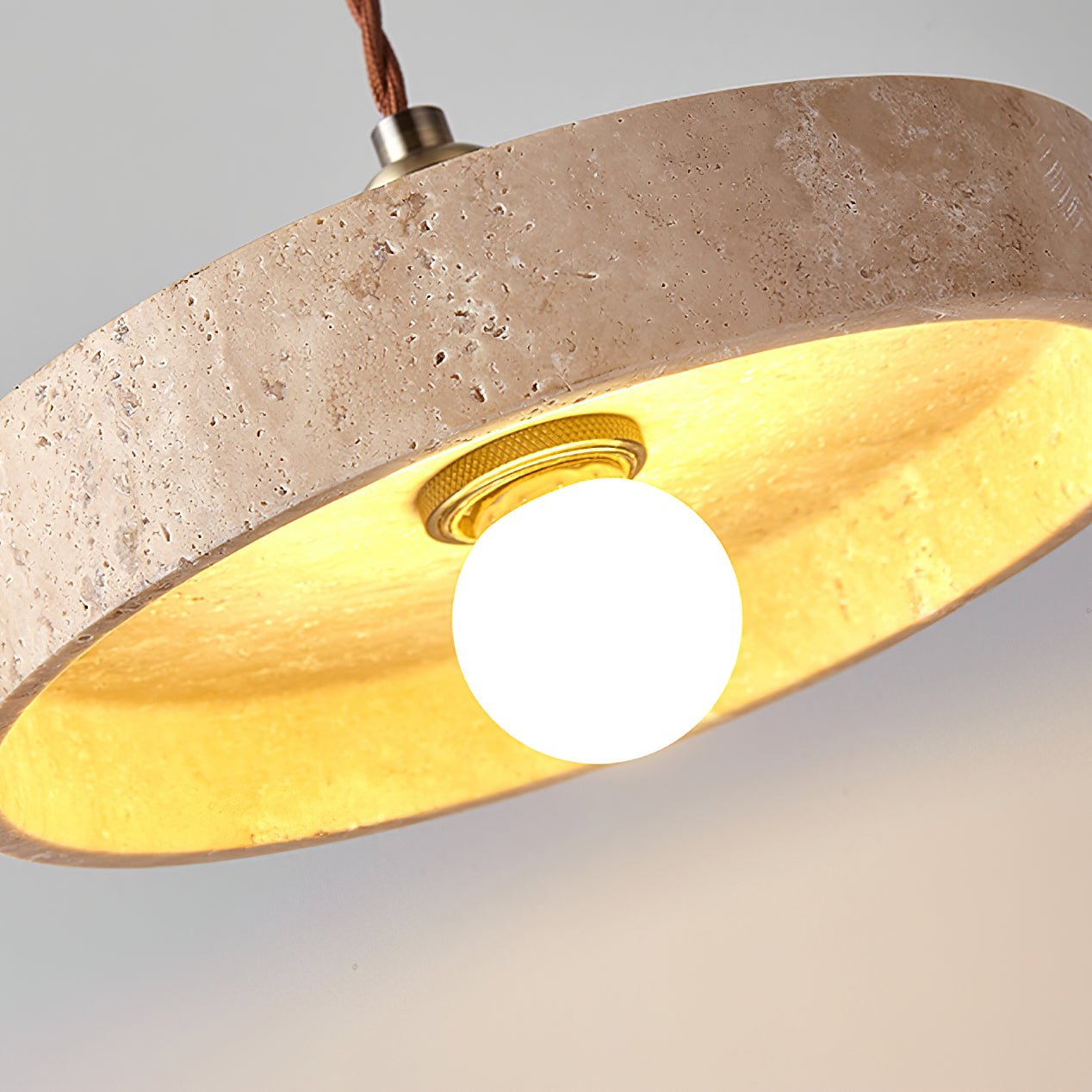 Lysorel Travertine Pendant Light - Blowlighting