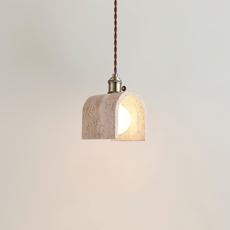 Lysorel Travertine Pendant Light - Blowlighting