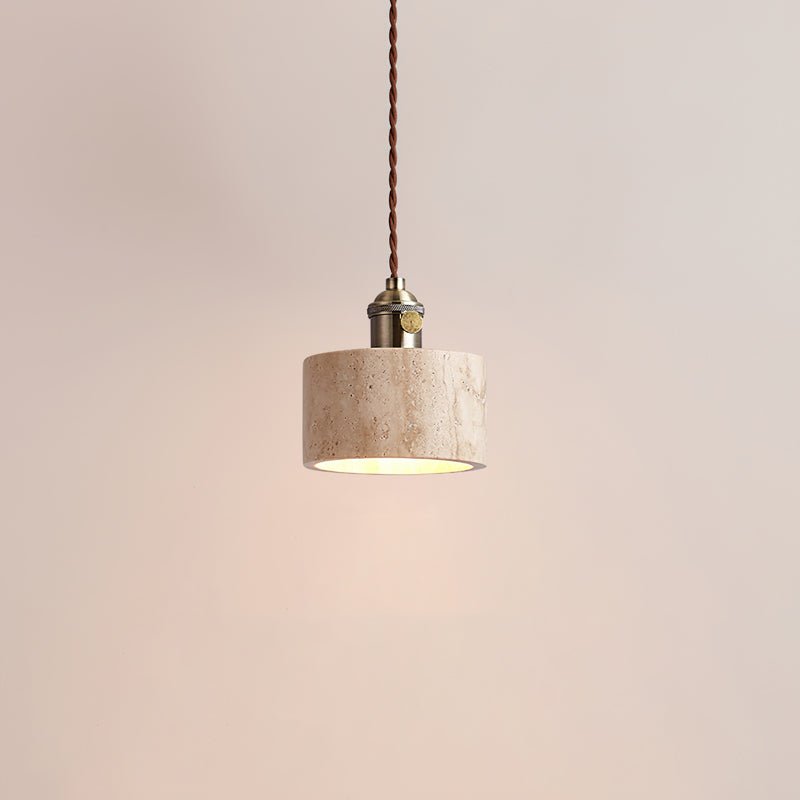 Lysorel Travertine Pendant Light - Blowlighting