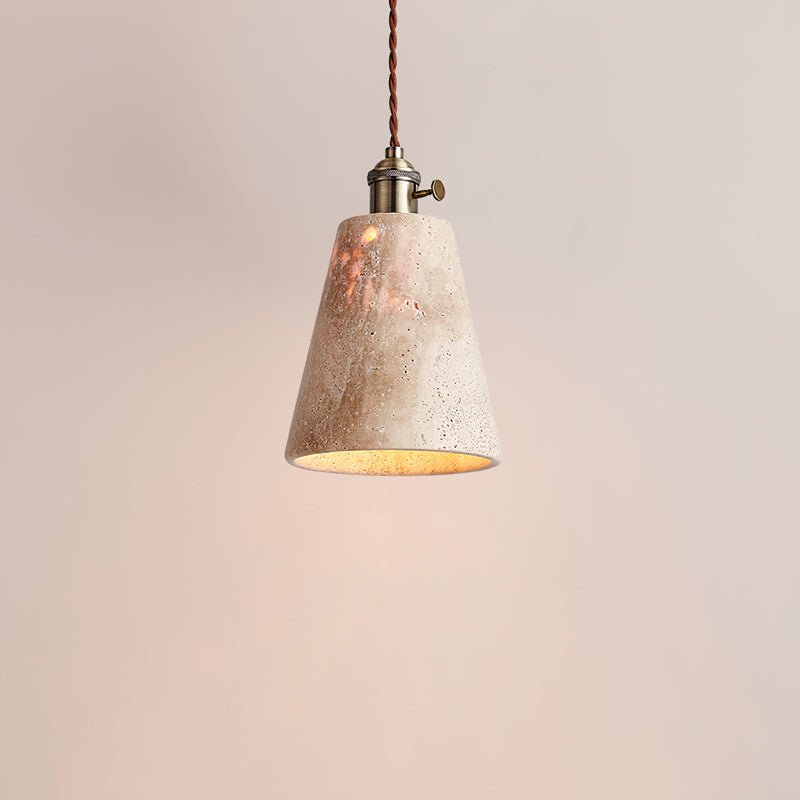 Lysorel Travertine Pendant Light - Blowlighting