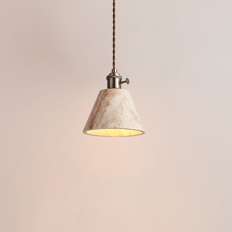 Lysorel Travertine Pendant Light - Blowlighting