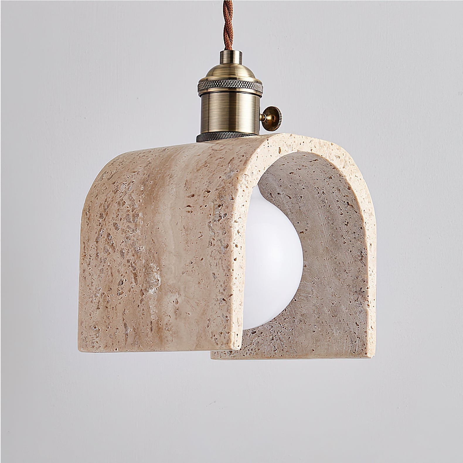 Lysorel Travertine Pendant Light - Blowlighting
