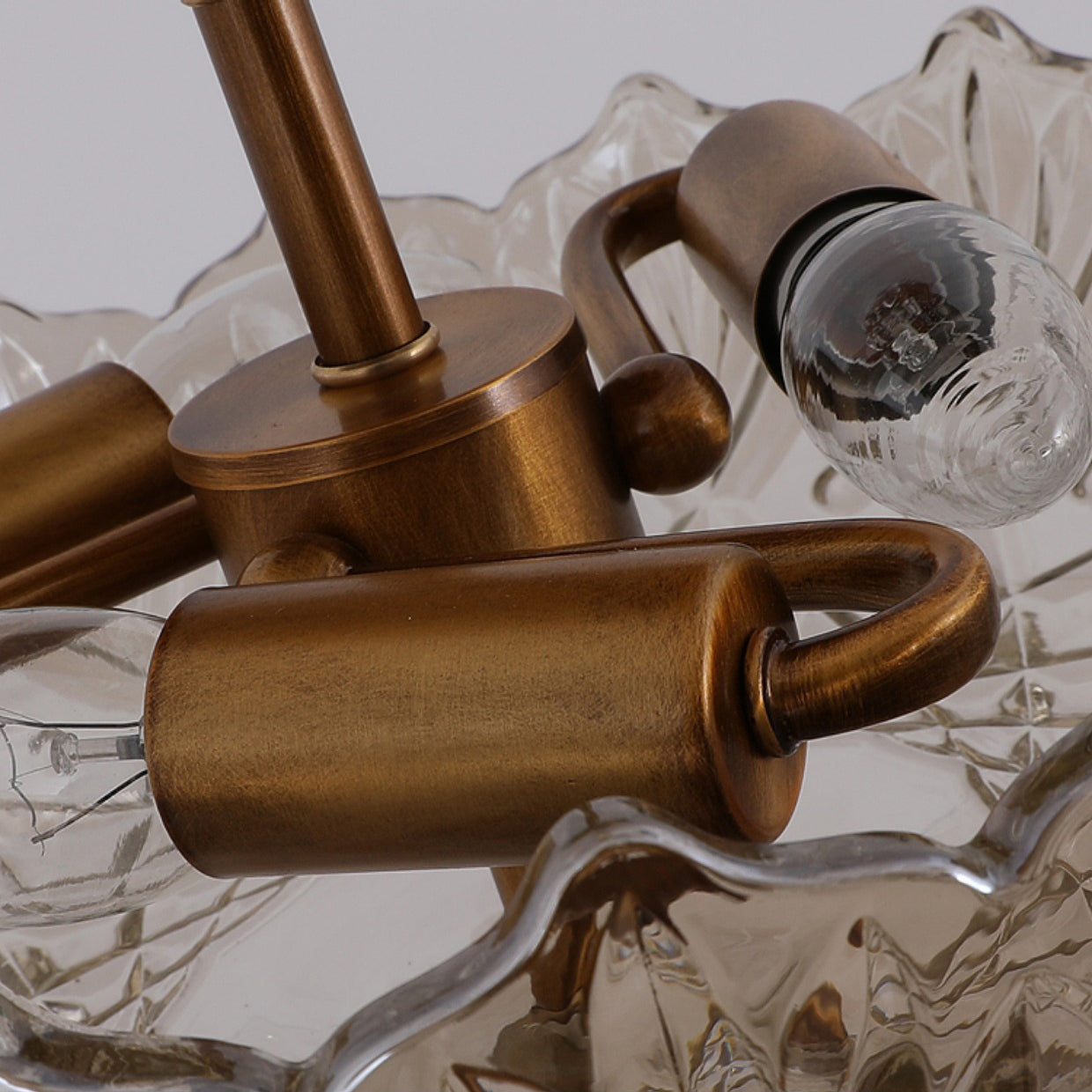 Qvistuvyi Postmoderne Luxus-Deckenlampe aus Glas-Letslighting