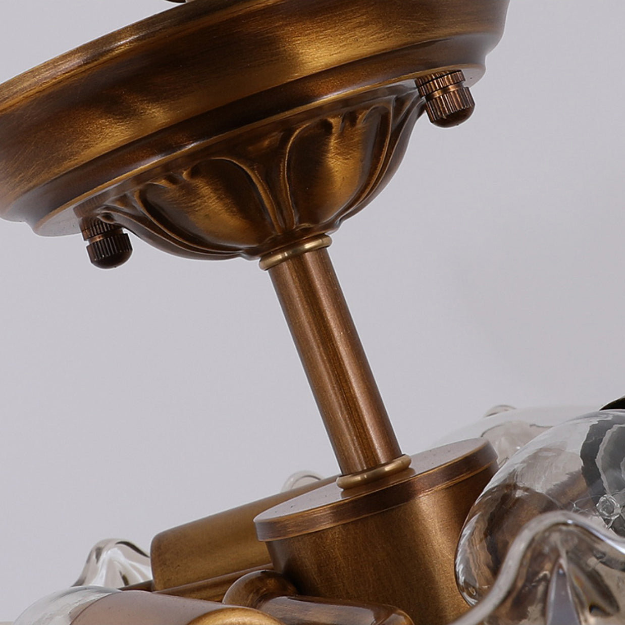 Qvistuvyi Postmoderne Luxus-Deckenlampe aus Glas-Letslighting