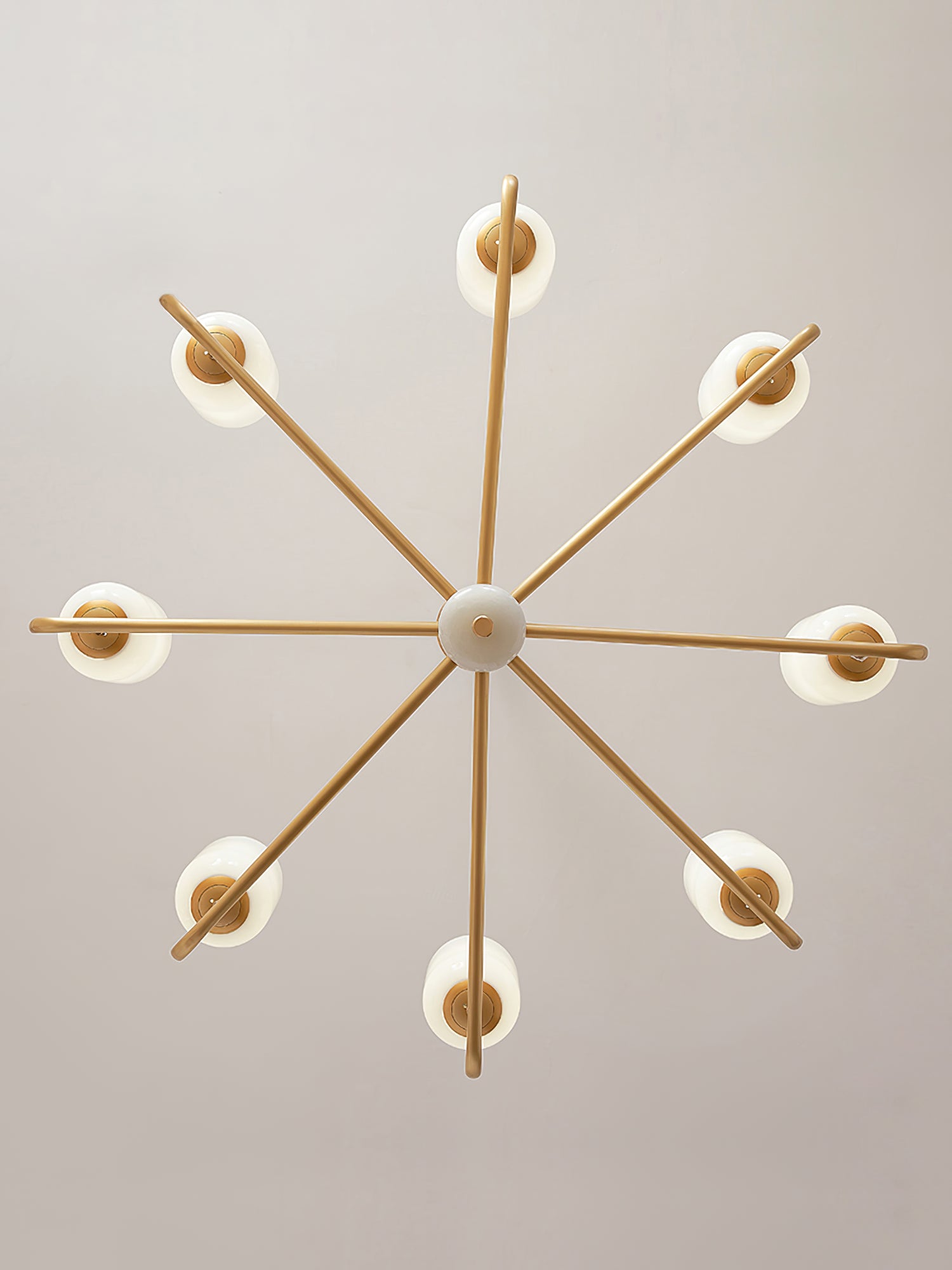 Sifuvyn Moderner Geometrischer Glas Kronleuchter-Letslighting