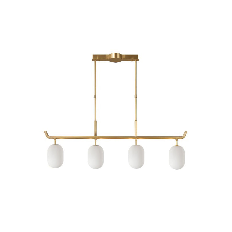 Sifuvyn Moderner Geometrischer Glas Kronleuchter-Letslighting