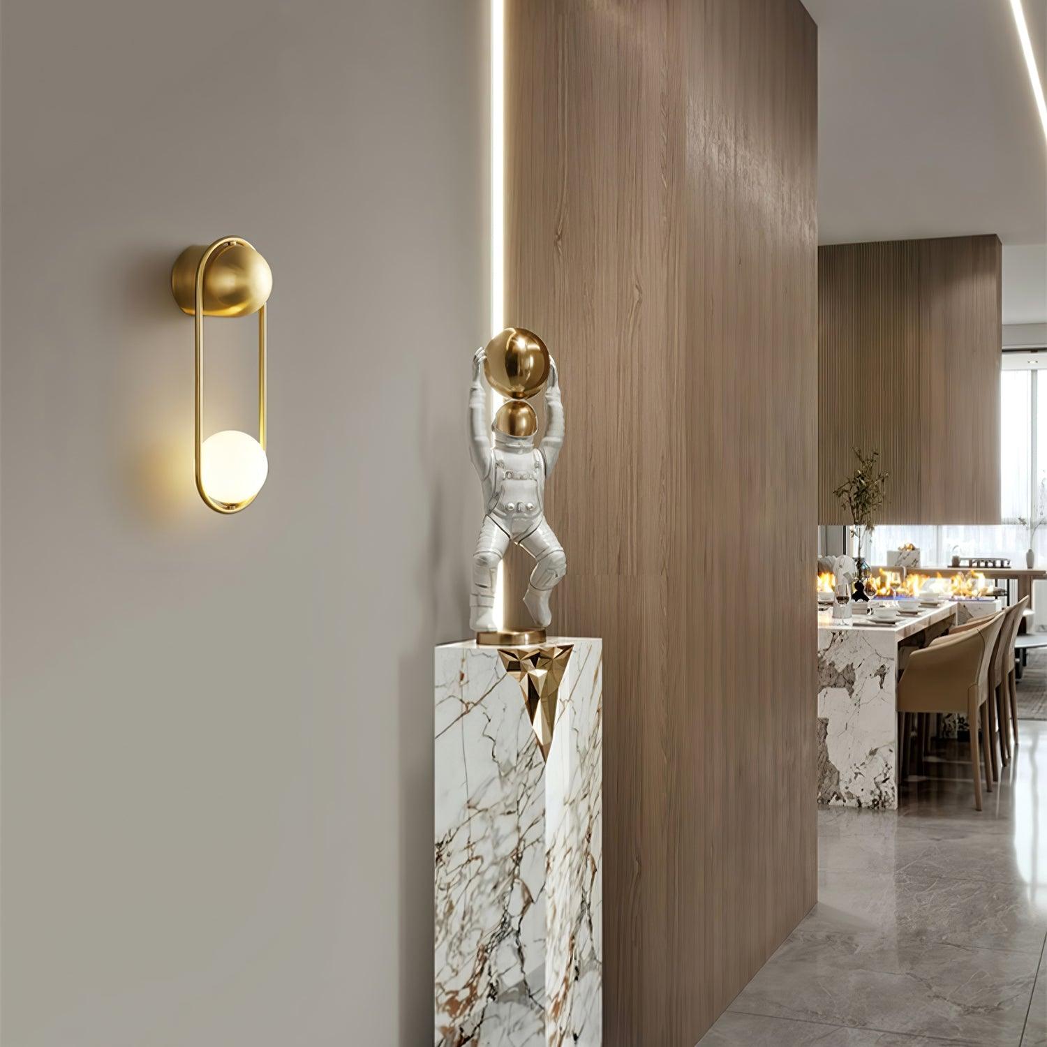 Sale Moderne Wandleuchte aus Messing-Letslighting
