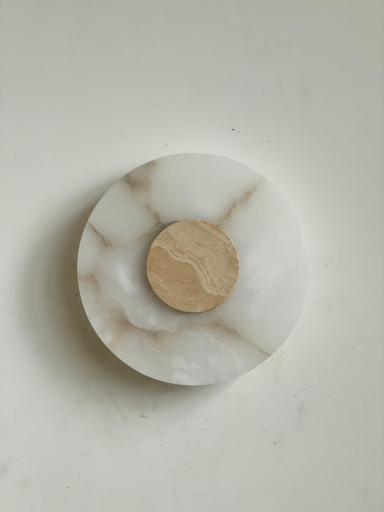 Rauduvyi Modern Minimalist Alabaster Wall Lamp - Letslighting