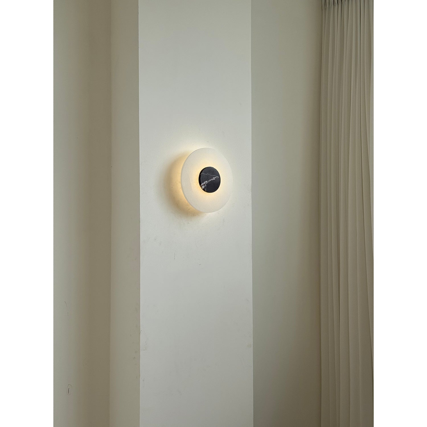 Rauduvyi Modern Minimalist Alabaster Wall Lamp - Letslighting