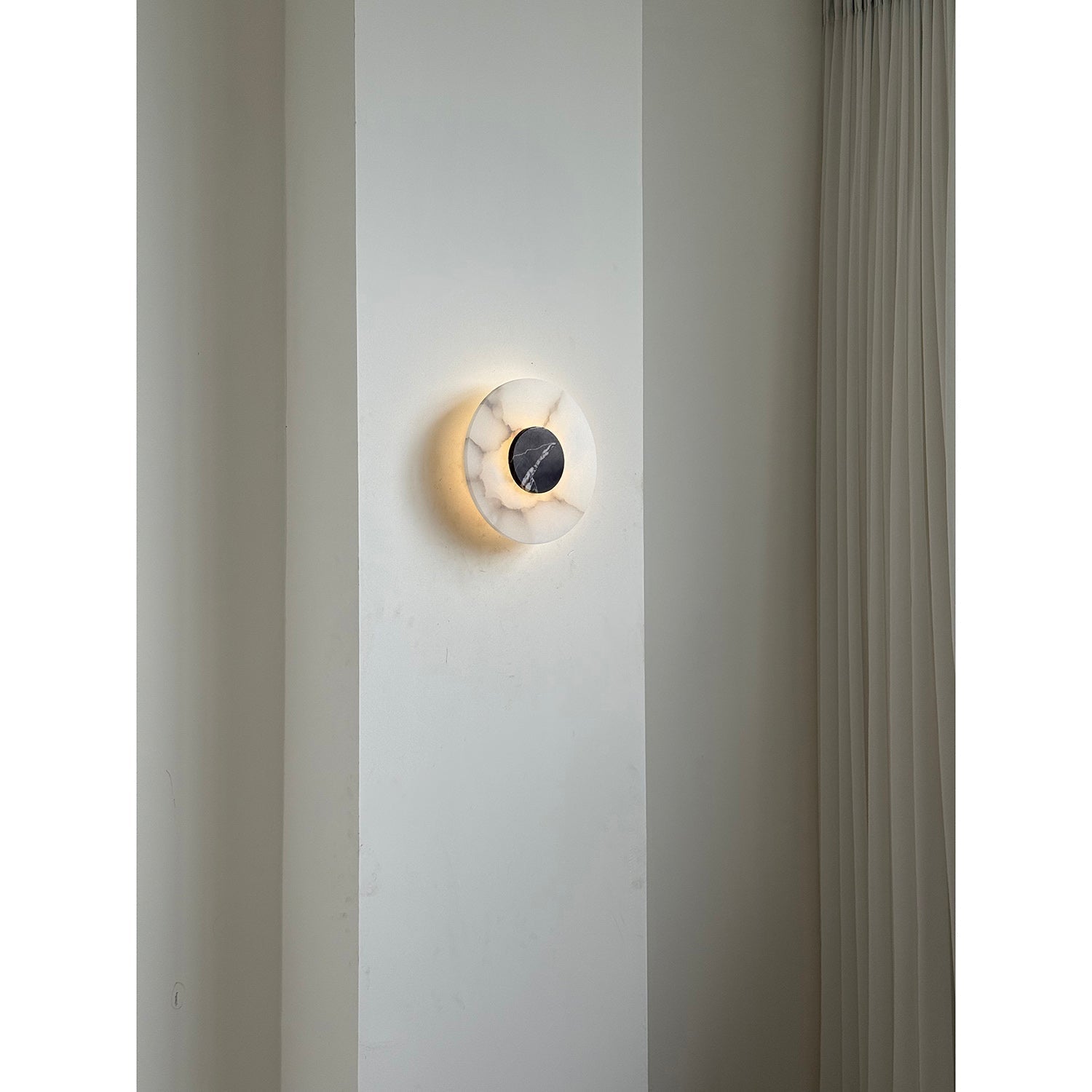 Rauduvyi Modern Minimalist Alabaster Wall Lamp - Letslighting