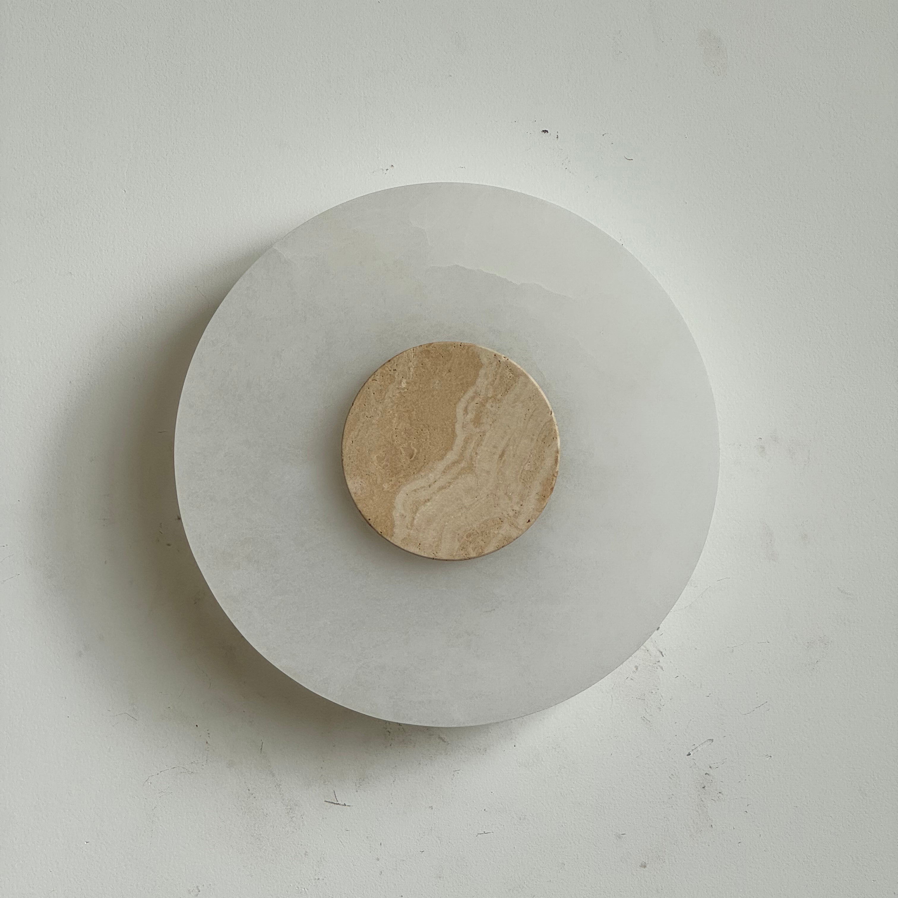 Rauduvyi Modern Minimalist Alabaster Wall Lamp - Letslighting
