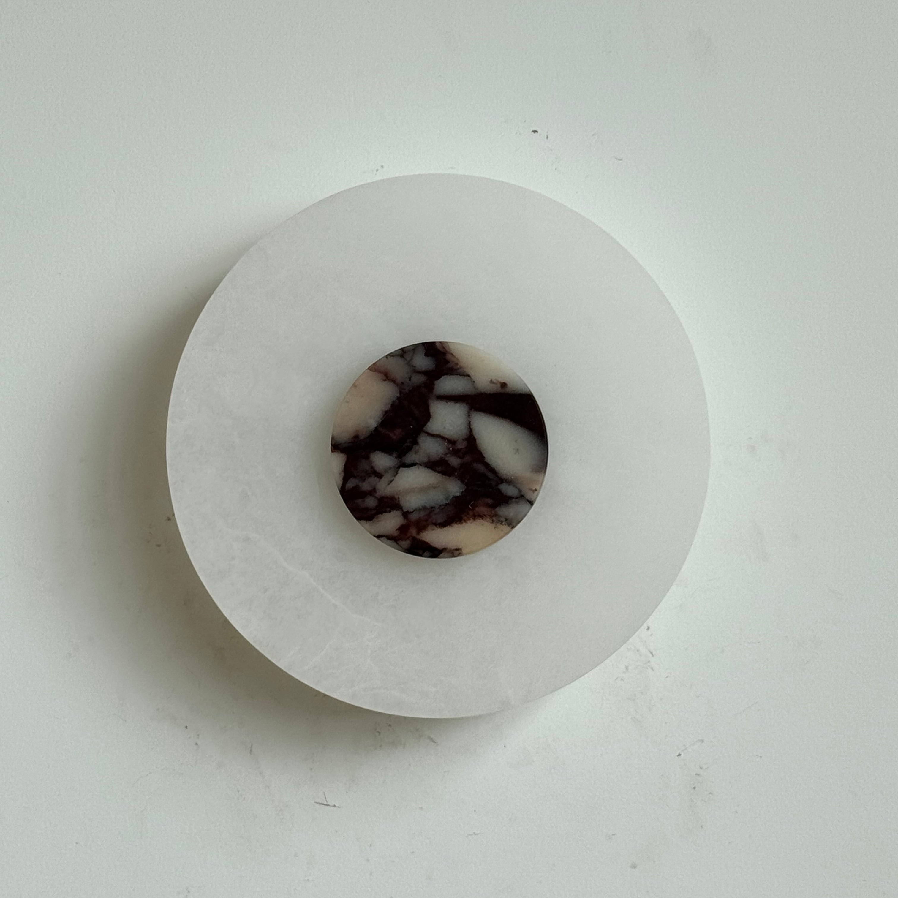 Rauduvyi Modern Minimalist Alabaster Wall Lamp - Letslighting