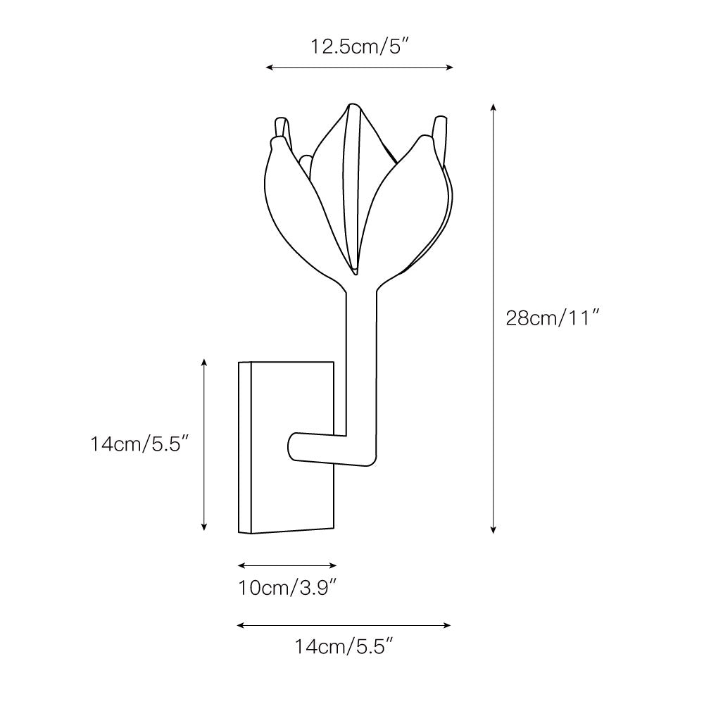 Ulfuvyn Messing Wandleuchte-Letslighting