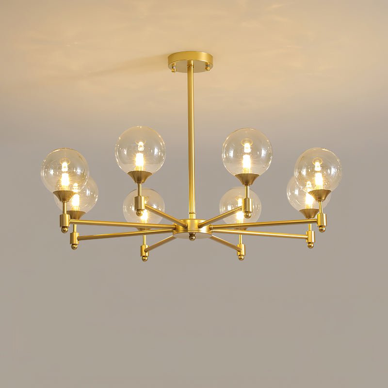 Solara Elegant Glas Kronleuchter-Letslighting