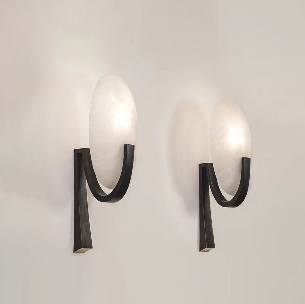 Selene Modern Alabaster Wall Lamp - Neutralighting
