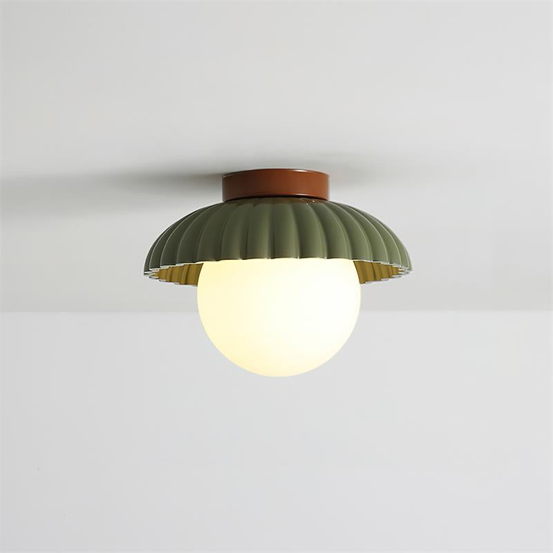 Scallop Glow Flush Mount Ceiling Light - Letslighting