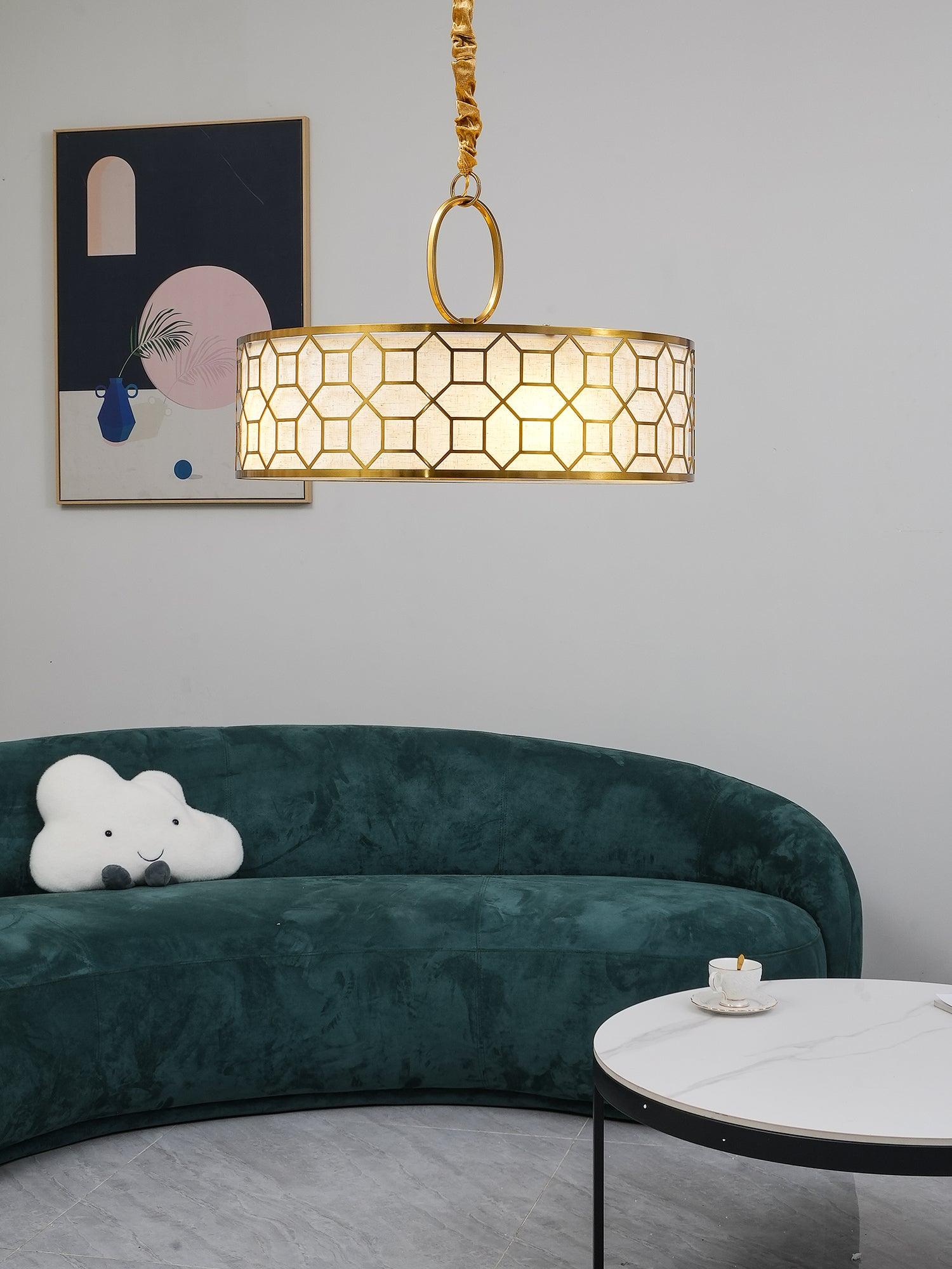 Arshaor Premium Elegance Kupferglas Pendelleuchte-Letslighting